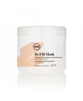 Odżywcza maska ​​do włosów suchych i zniszczonych z keratyną 360 Be Fill Damaged Hair Restructuring Mask