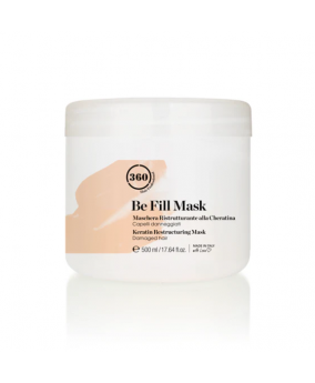 Odżywcza maska ​​do włosów suchych i zniszczonych z keratyną 360 Be Fill Damaged Hair Restructuring Mask