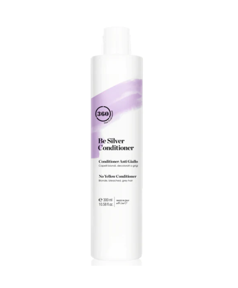 Odżywka Srebrny blond z pantenolem i hydrolizatem protein jedwabiu 360 Be Silver No Yellow Conditioner
