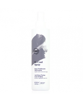 Spray tonizujący i ułatwiający rozczesywanie włosów ciemnych, rozjaśnianych lub siwych 360 Be Cool Spray 250 ml