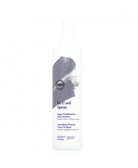 Spray tonizujący i ułatwiający rozczesywanie włosów ciemnych, rozjaśnianych lub siwych 360 Be Cool Spray 250 ml