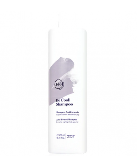 Szampon do tonowania włosów ciemnych, rozjaśnianych lub siwych 360 Be Cool Shampoo