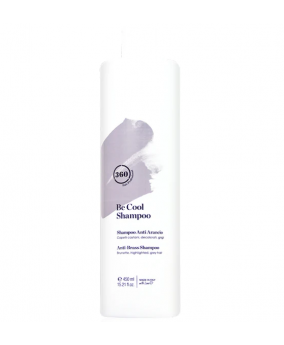 Szampon do tonowania włosów ciemnych, rozjaśnianych lub siwych 360 Be Cool Shampoo