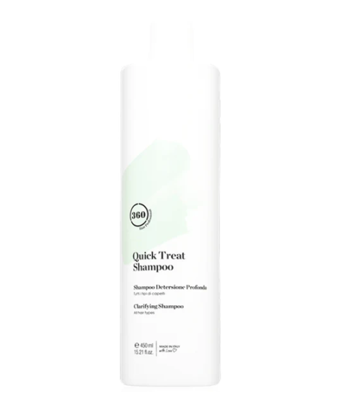 Szampon głęboko oczyszczający do każdego rodzaju włosów 360 Be Quick Treat Shampoo