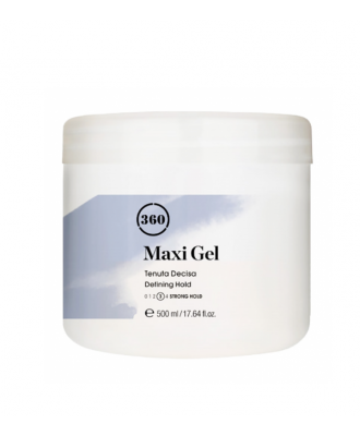 Żel do stylizacji włosów o mocnym utrwaleniu 360 Maxi Gel 500 ml Żel do stylizacji włosów o mocnym utrwaleniu 360 Maxi Gel 500 ml