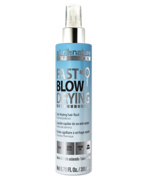 Dwufazowy płyn do szybkiego suszenia i prostowania Abril Et Nature Fast Blow Drying Hair Spray 200 ml 