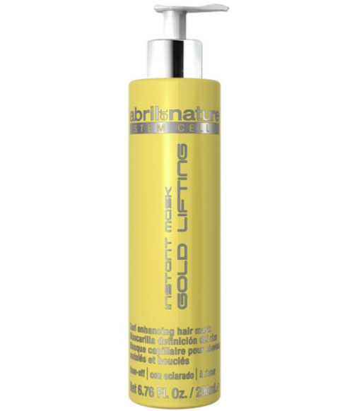Maska do włosów kręconych i puszących Abril Et Nature Gold Lifting Mask