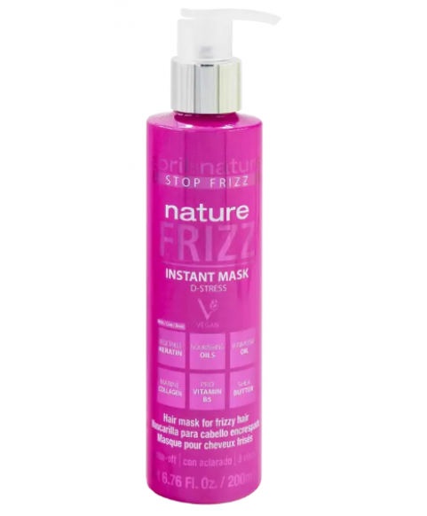 Maska o działaniu ułatwiającym rozczesywanie Abril Et Nature Nature Frizz Instant Mask