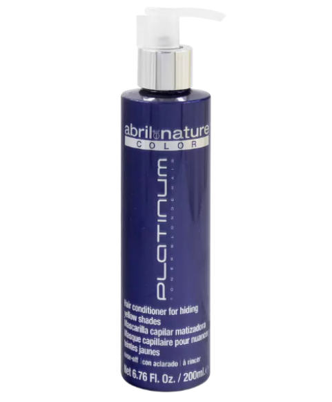Odżywka tonująca żółty refleks Abril Et Nature Platinum Conditioner