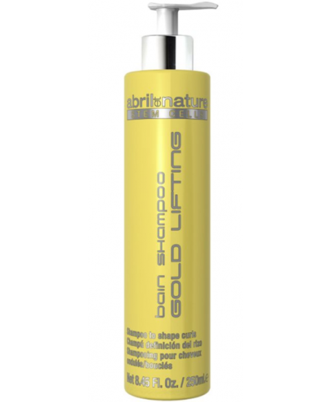 Szampon do włosów kręconych i puszących Abril Et Nature Gold Lifting Shampoo
