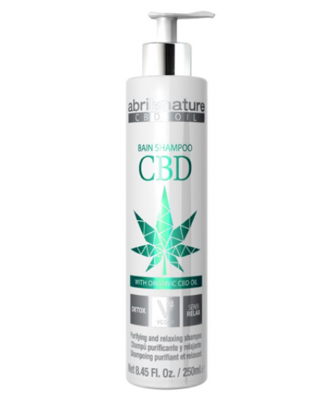 Szampon z olejkiem z nasion konopi Abril Et Nature CBD Shampoo