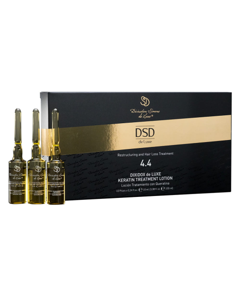 Lotion do włosów z keratyną Dsd de Luxe 4.4 Simone Dixidox de Luxe Keratin Treatment Lotion 10*10 ml