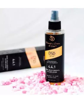 Lotion do włosów z mleczkiem pszczelim, keratyną i aktywnymi pochodnymi soi Dsd de Luxe 4.4.1 Royal Jelly + Green O2 de Luxe Lotion 150 ml