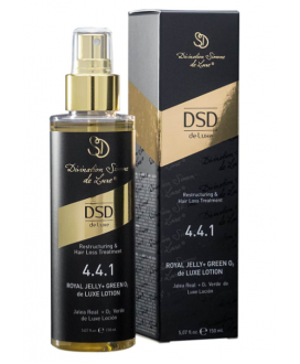 Lotion do włosów z mleczkiem pszczelim, keratyną i aktywnymi pochodnymi soi Dsd de Luxe 4.4.1 Royal Jelly + Green O2 de Luxe Lotion 150 ml