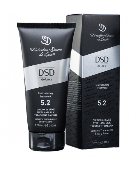 Regenerujący balsam żelazo i jedwab DSD De Luxe 5.2 Steel and Silk Treatment Balsam 200 ml