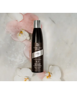 Szampon do włosów zniszczonych z żelazem i jedwabiem DSD De Luxe 5.1 Steel and Silk Treatment Shampoo