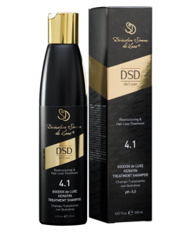 Szampon keratynowy o podwójnym działaniu DSD De Luxe 4.1 Keratin Treatment Shampoo