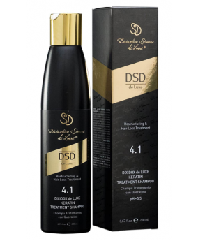 Szampon keratynowy o podwójnym działaniu DSD De Luxe 4.1 Keratin Treatment Shampoo