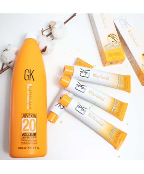 GkHair Global Keratin Juvexin Farba do Włosów z Keratyną 100 ml