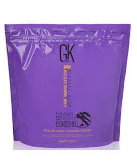 GkHair Global Keratin Miami Beach Bombshell Lightening Powder Dust-Free Bezpyłowy Puder Rozjaśniający Rozjaśniacz 450 g