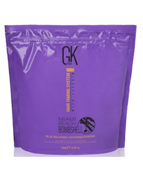 GkHair Global Keratin Miami Beach Bombshell Lightening Powder Dust-Free Bezpyłowy Puder Rozjaśniający Rozjaśniacz 450 g