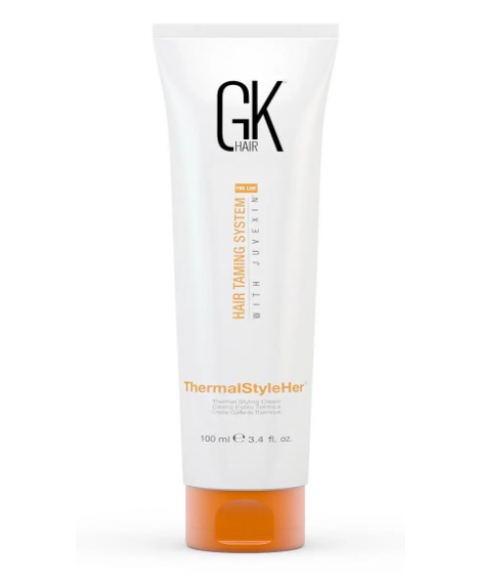 Gkhair Global Keratin Thermal Styling Cream Termoaktywny Krem do Stylizacji z Keratyną i Olejkiem Arganowym 100 ml Gkhair Global Keratin Thermal Styling Cream Termoaktywny Krem do Stylizacji z Keratyną i Olejkiem Arganowym 100 ml