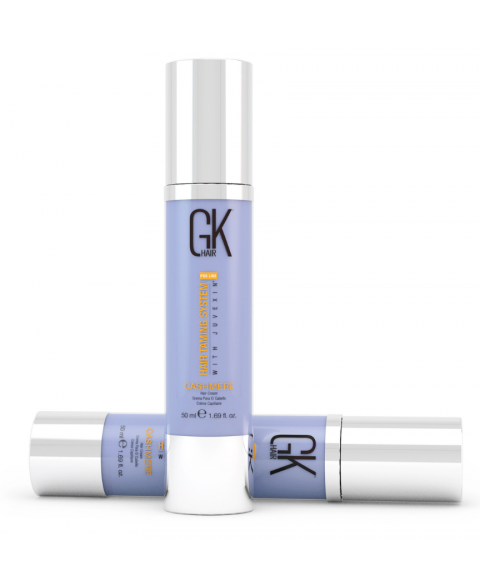 Kaszmirowy Krem Wygładzający Włosy z Keratyną GkHair Global Keratin Hair Cream Cashmere 50 ml Kaszmirowy Krem Wygładzający Włosy z Keratyną GkHair Global Keratin Hair Cream Cashmere 50 ml