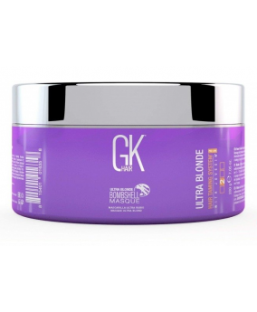 Maska Koloryzująca do Włosów Blond Global Keratin Gkhair Leave In Bombshell Masque Ultra Blonde 200 ml