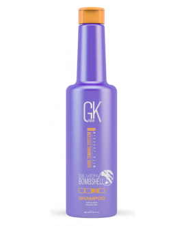 Srebrny Szampon Podkreśla Chłodne Refleksy GkHair Global Keratin Silver Shampoo 280 ml Srebrny Szampon Podkreśla Chłodne Refleksy GkHair Global Keratin Silver Shampoo 280 ml