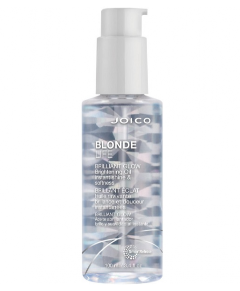 Nabłyszczający olejkiem do włosow blond Joico Blonde Life Brilliant Glow Brightening Oil 100 ml Nabłyszczający olejkiem do włosow blond Joico Blonde Life Brilliant Glow Brightening Oil 100 ml
