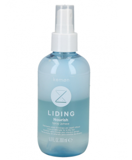 Dwufazowy spray nawilżający do włosów suchych Kemon Liding Nourish 200 ml Dwufazowy spray nawilżający do włosów suchych Kemon Liding Nourish 200 ml