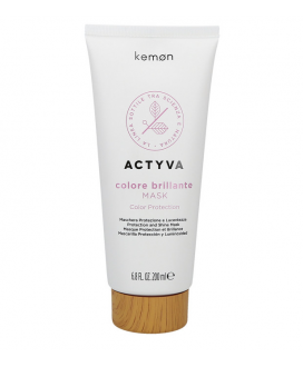 Maska Do Włosów Farbowanych Kemon Actyva Colore Brillante 200 ml