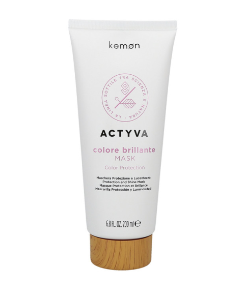 Maska Do Włosów Farbowanych Kemon Actyva Colore Brillante 200 ml