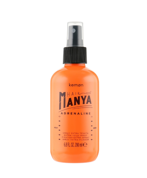 Mocno Utrwalający Lakier Bez Aerozolu Kemon Hair Manya Adrenaline 200 ml