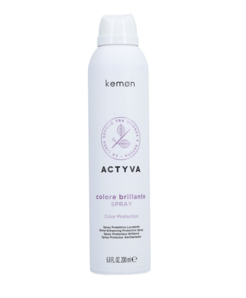 Spray do włosów farbowanych Kemon Actyva Colore Brillante 200 ml