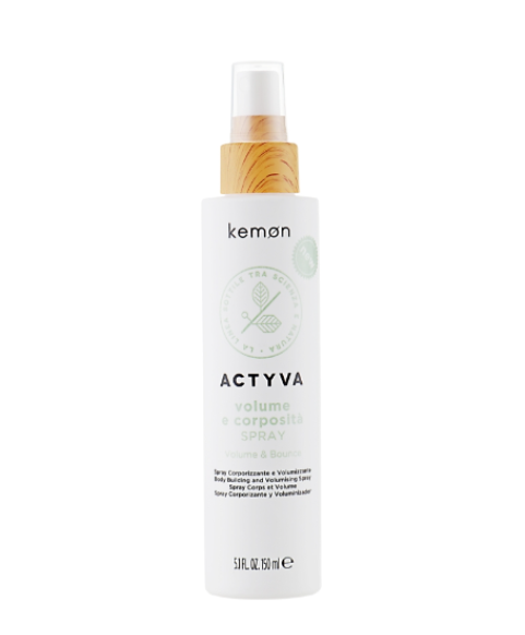 Spray zwiększający objętość Kemon Actyva Volume e Corposita Spray 150 ml
