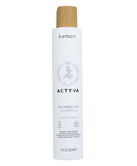 Szampon do wrażliwej skóry głowy Kemon Actyva Benessere 250 ml