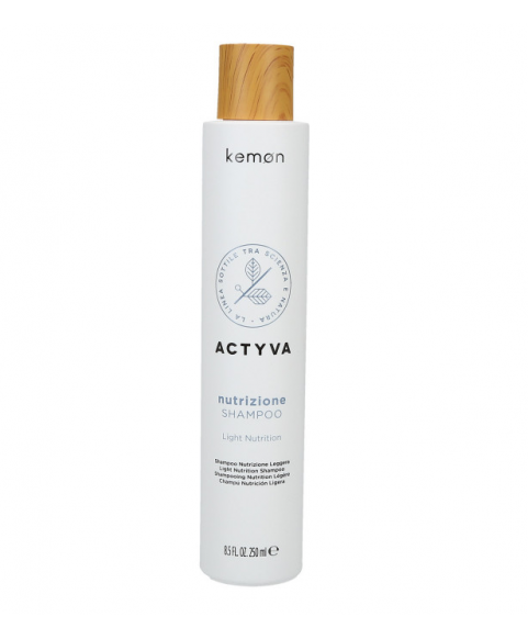 Szampon nawilżający do włosów suchych Kemon Actyva Nutrizione Shampoo 250 ml Szampon nawilżający do włosów suchych Kemon Actyva Nutrizione Shampoo 250 ml