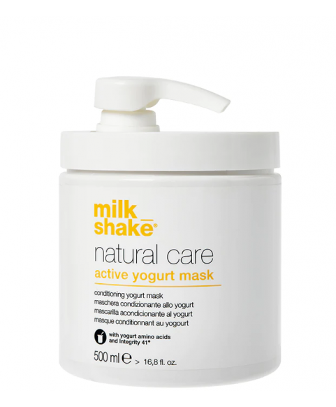 Jogurtowa maska do włosów suchych i zniszczonych Milk Shake Natural Care Active Yogurt Mask Jogurtowa maska do włosów suchych i zniszczonych Milk Shake Natural Care Active Yogurt Mask