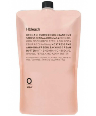 Dekoloryzujący krem-olejek do rozjaśniania włosów OWay Hbleach Cream Butter 500 ml Dekoloryzujący krem-olejek do rozjaśniania włosów OWay Hbleach Cream Butter 500 ml