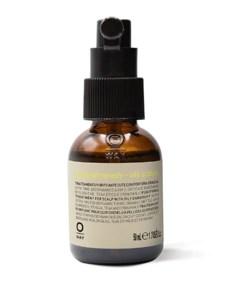 Kuracja przeciwłupieżowa, łupież tłusty OWay Purifying dandruff remedy - oily scalps, 50ml