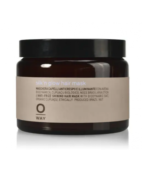 Maska do włosów grubych i puszystych OWay Silk'n Glow hair mask Maska do włosów grubych i puszystych OWay Silk'n Glow hair mask