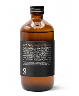Odświeżający żel do włosów i ciała dla mężczyzn 240 ml (bez dozownika) OWay Man hair body invigorating wash 240 ml