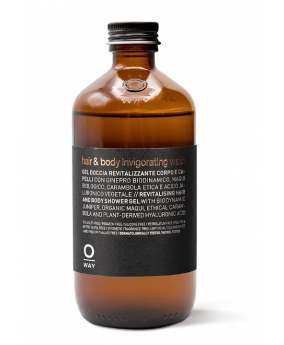 Odświeżający żel do włosów i ciała dla mężczyzn 240 ml (bez dozownika) OWay Man hair body invigorating wash 240 ml