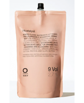 Odżywczy katalizator olejowy do barwienia i rozświetlania bez użycia amoniaku OWay Htone 9 Volume Cream Developer 900 ml