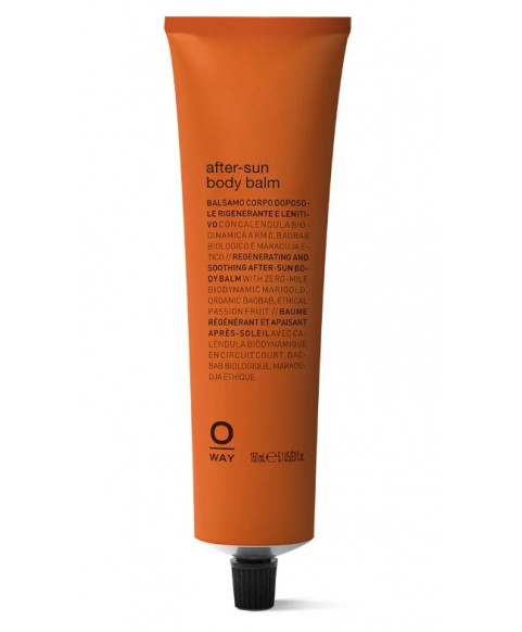 Regenerujący i łagodzący balsam do ciała po opalaniu OWAY SunWay after-sun body balm 150 ml