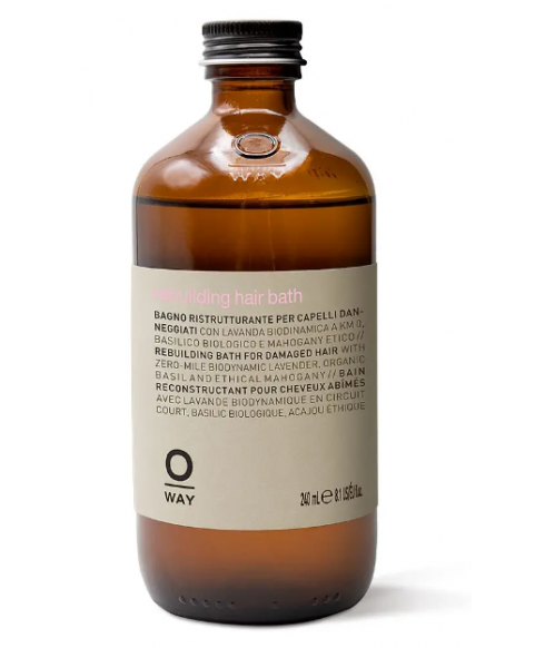 Szampon odbudowujący do włosów OWay Rebuilding hair bath Szampon odbudowujący do włosów OWay Rebuilding hair bath