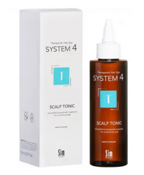 Tonik „T” do stymulacji wzrostu włosów System 4 Sim Sensitive Climbazole Scalp Tonic T