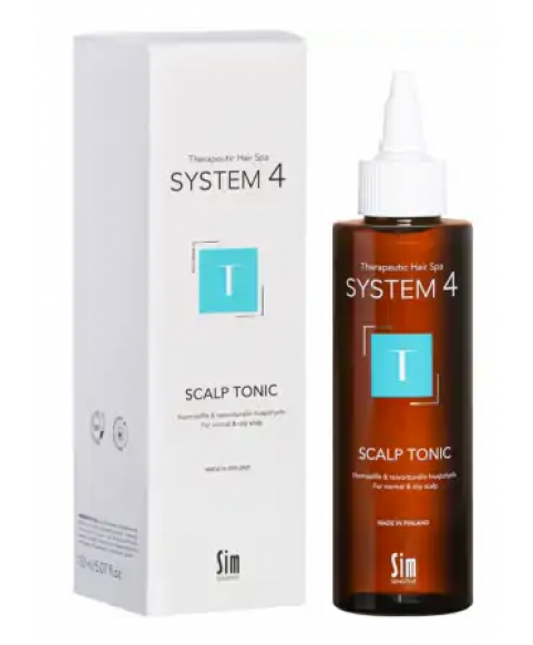 Tonik „T” do stymulacji wzrostu włosów System 4 Sim Sensitive Climbazole Scalp Tonic T Tonik „T” do stymulacji wzrostu włosów System 4 Sim Sensitive Climbazole Scalp Tonic T