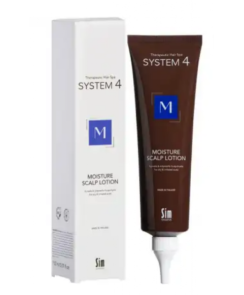Leczniczy lotion „M” do skóry głowy i ciała System 4 Sim Sensitive M Moisture Scalp Lotion 150 ml